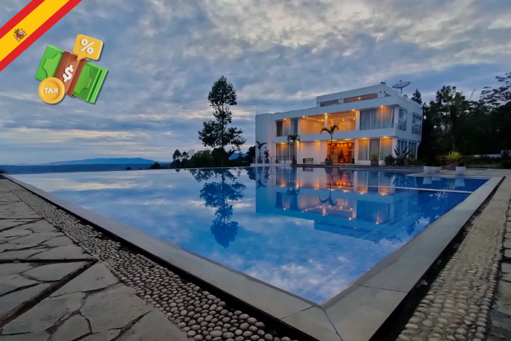 High-end property in Spain with community fees and luxury ownership costs