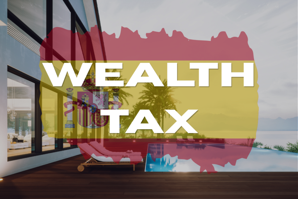 Wealth tax Spain on luxury villa property for foreign buyers Costa del Sol