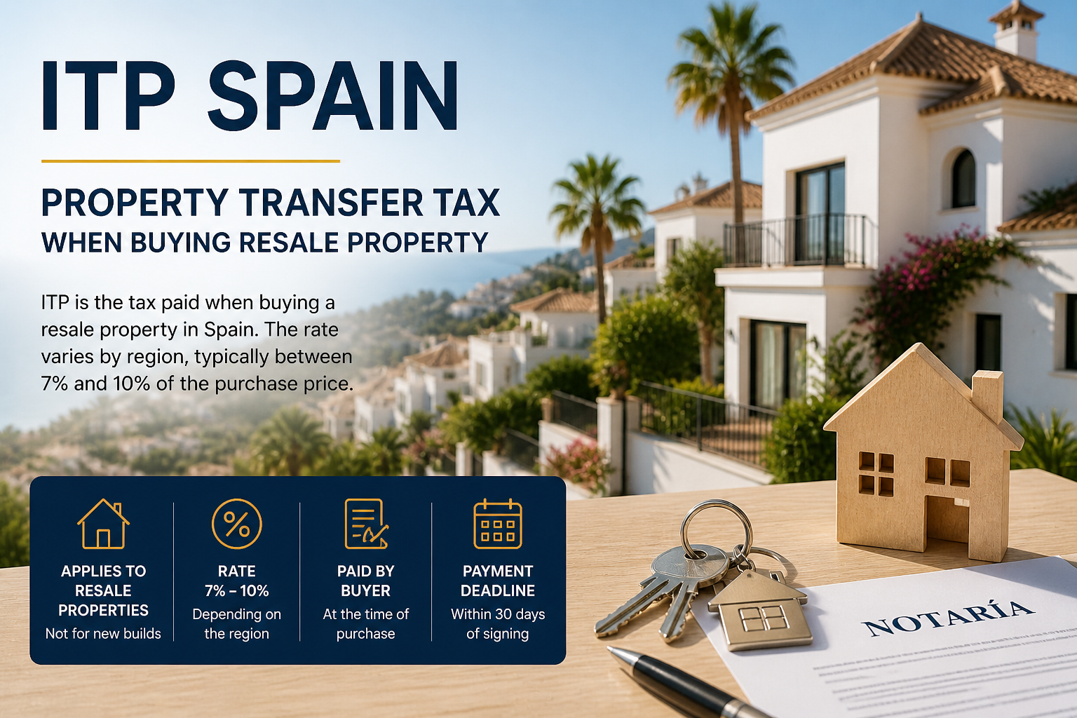 ITP Spain: Transfer Tax When Buying Property