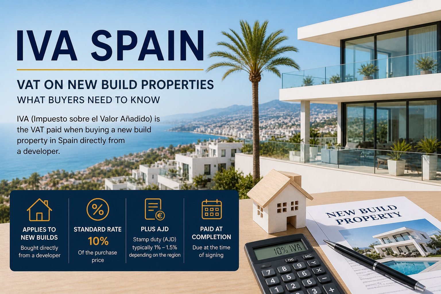 IVA Spain Property: VAT on New Build Homes